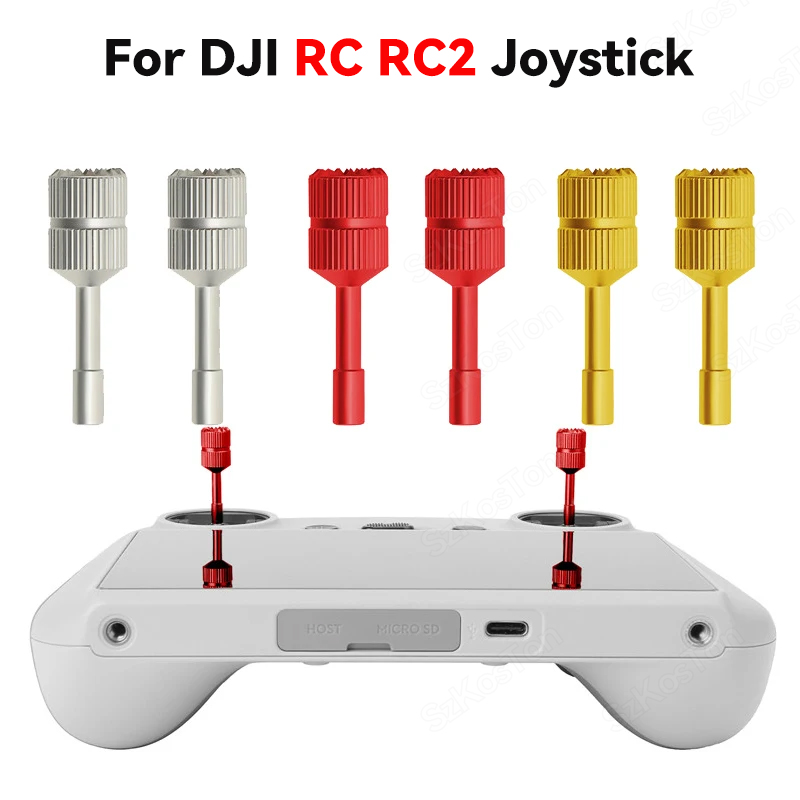 Controller Extension Cord - 1 ペア DJI RC/RC 2 リモコン拡張ジョイスティックアルミ親指スティックロッカー