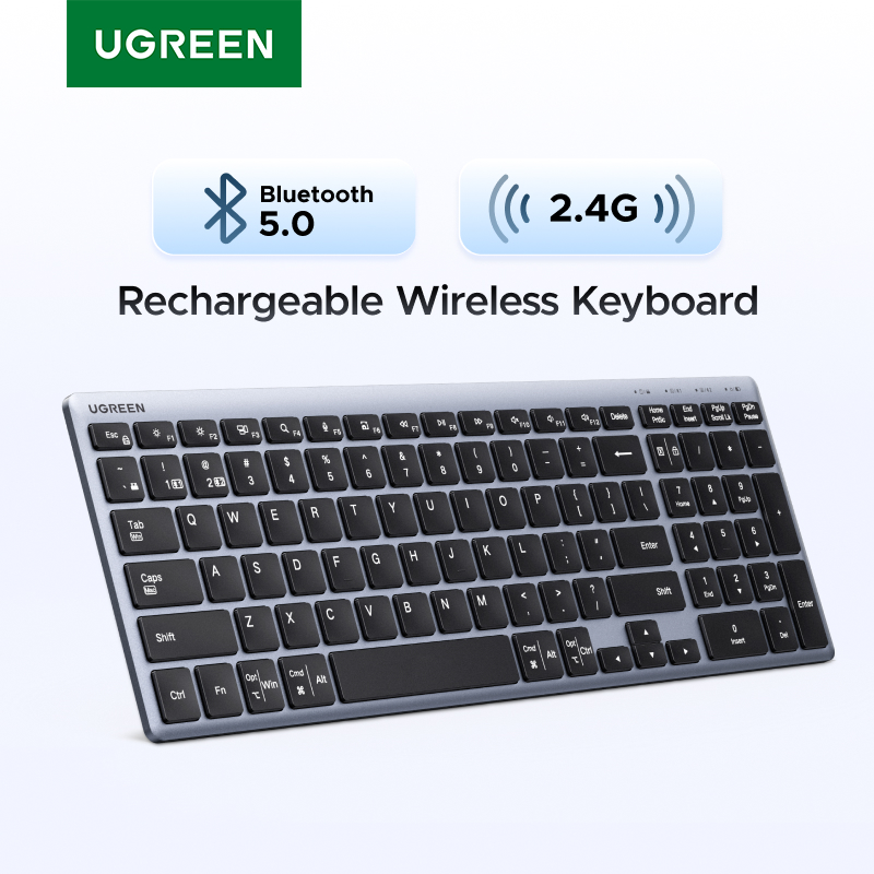 Retro Gaming Mac - UGREEN キーボード ワイヤレス Bluetooth 5.0 &