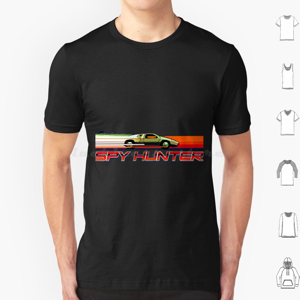 Game Retro Gaming - Mod.5 アーケードハンター ビデオゲーム Tシャツ ビッグサイズ 綿100%