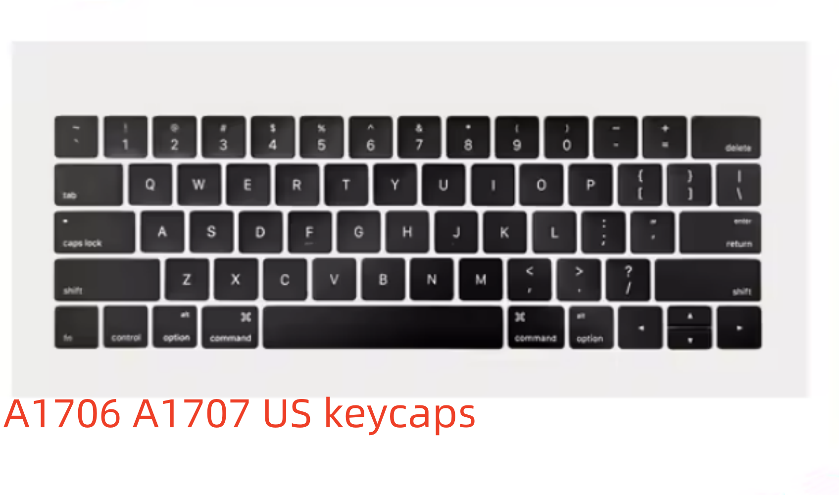 Retro Gaming Mac - 新しいオリジナル A1706 A1707 キーボードキーキーキャップ米国英国 FR SP