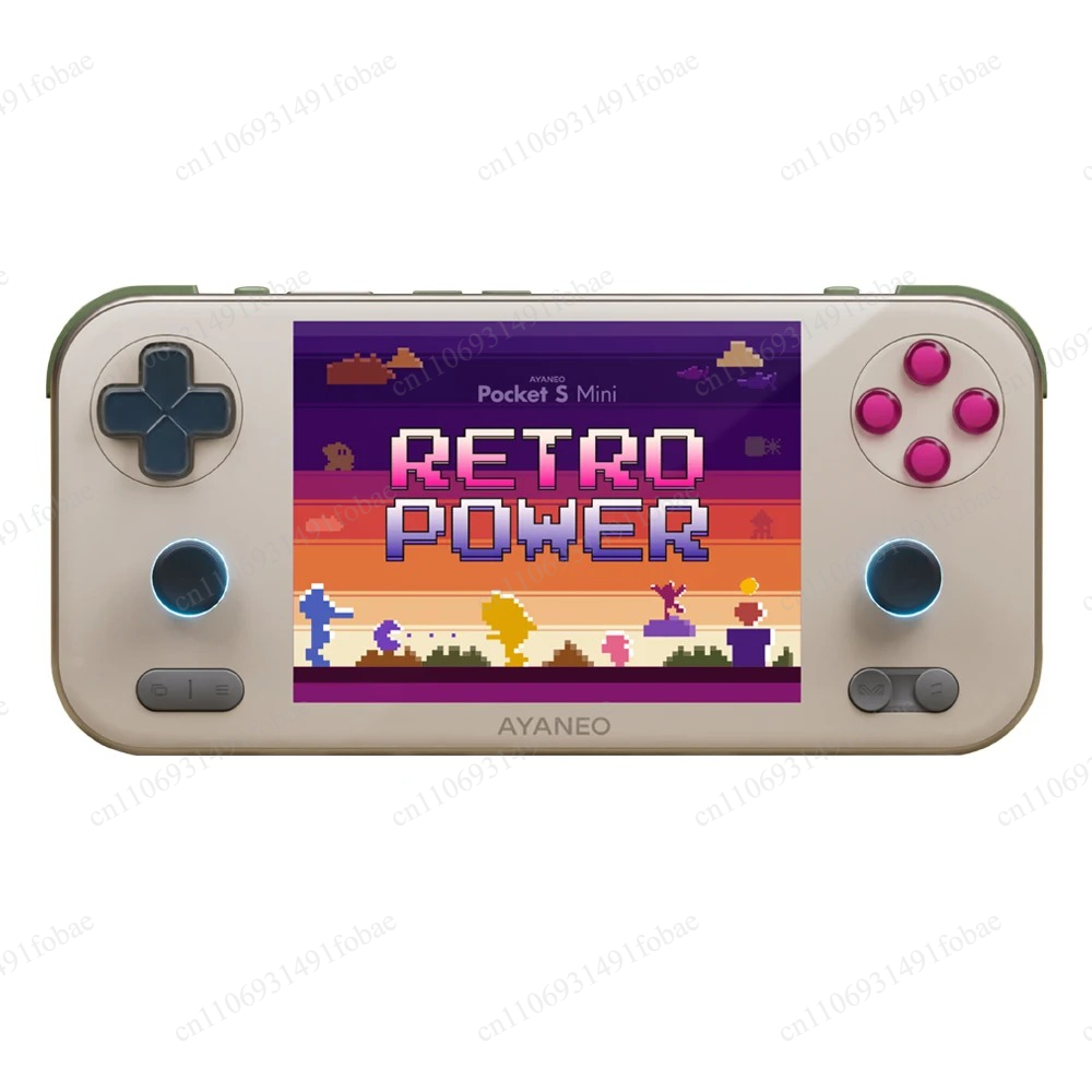 Game Retro Gaming - AYANEO Pocket S ミニレトロハンドヘルドゲーム機、4.2インチ 4:3 LCD