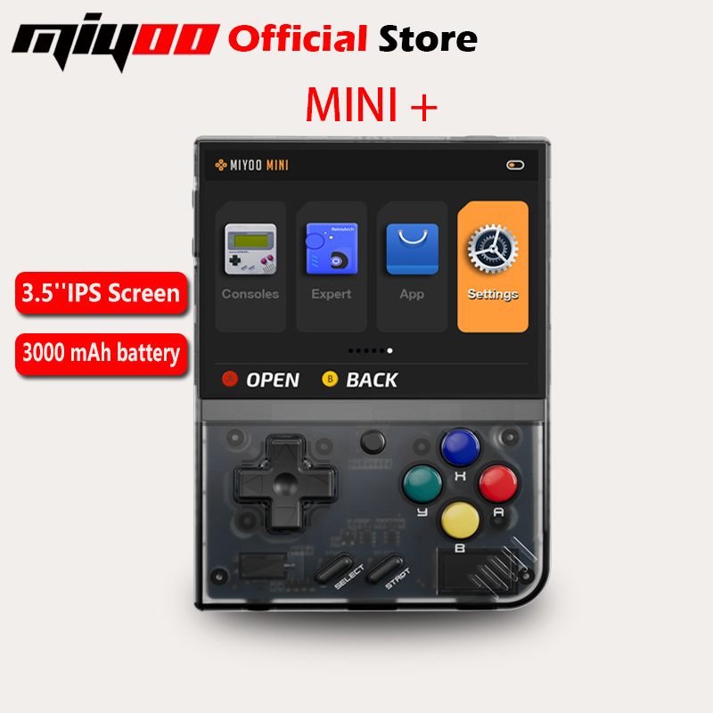 Retro Gaming Table - MIYOO ミニプラスポータブルレトロハンドヘルドゲームコンソール 3.5 インチ IPS HD