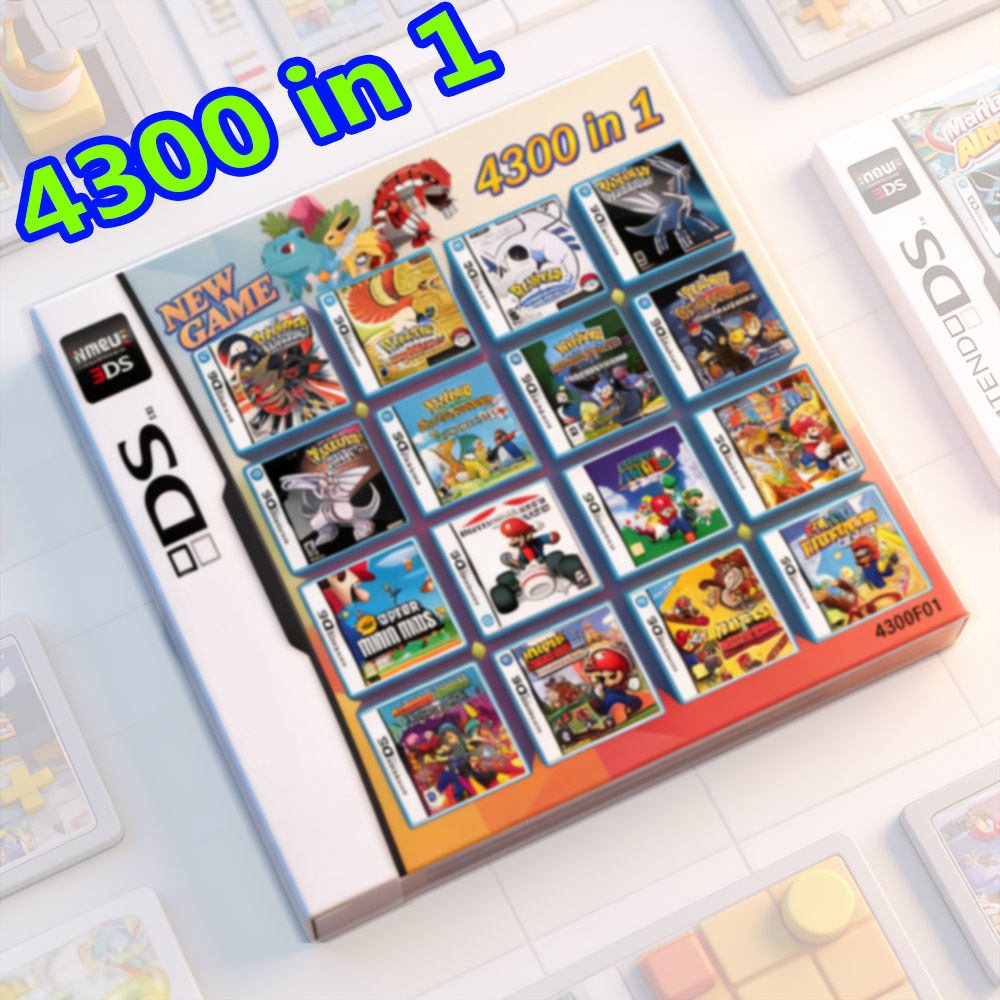 ポケモンをテーマにしたマルチゲームカートリッジ（DS/3DS - Game Retro Gaming のレビューと価格