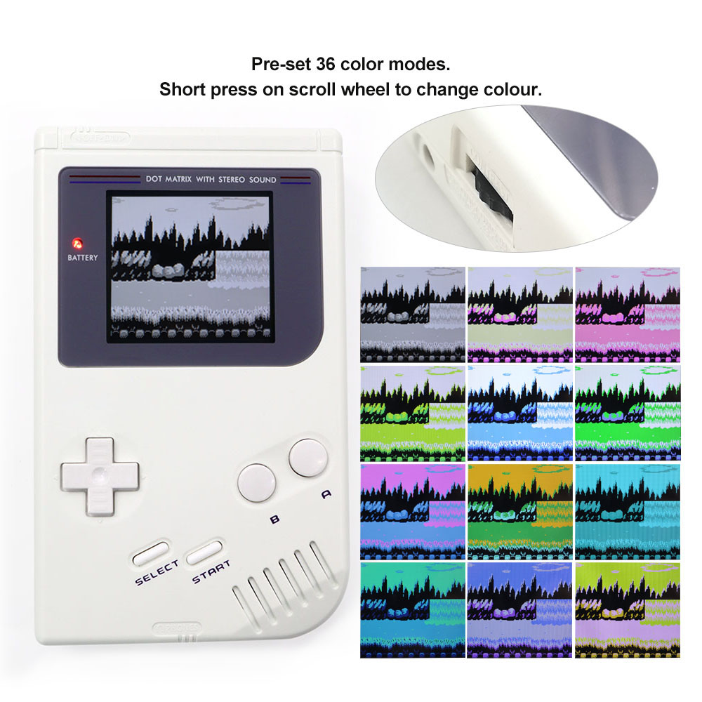 HISPEEDIDO For GB Dmg V5 Pro 3 - Retro Gaming Gameboy のレビューと価格