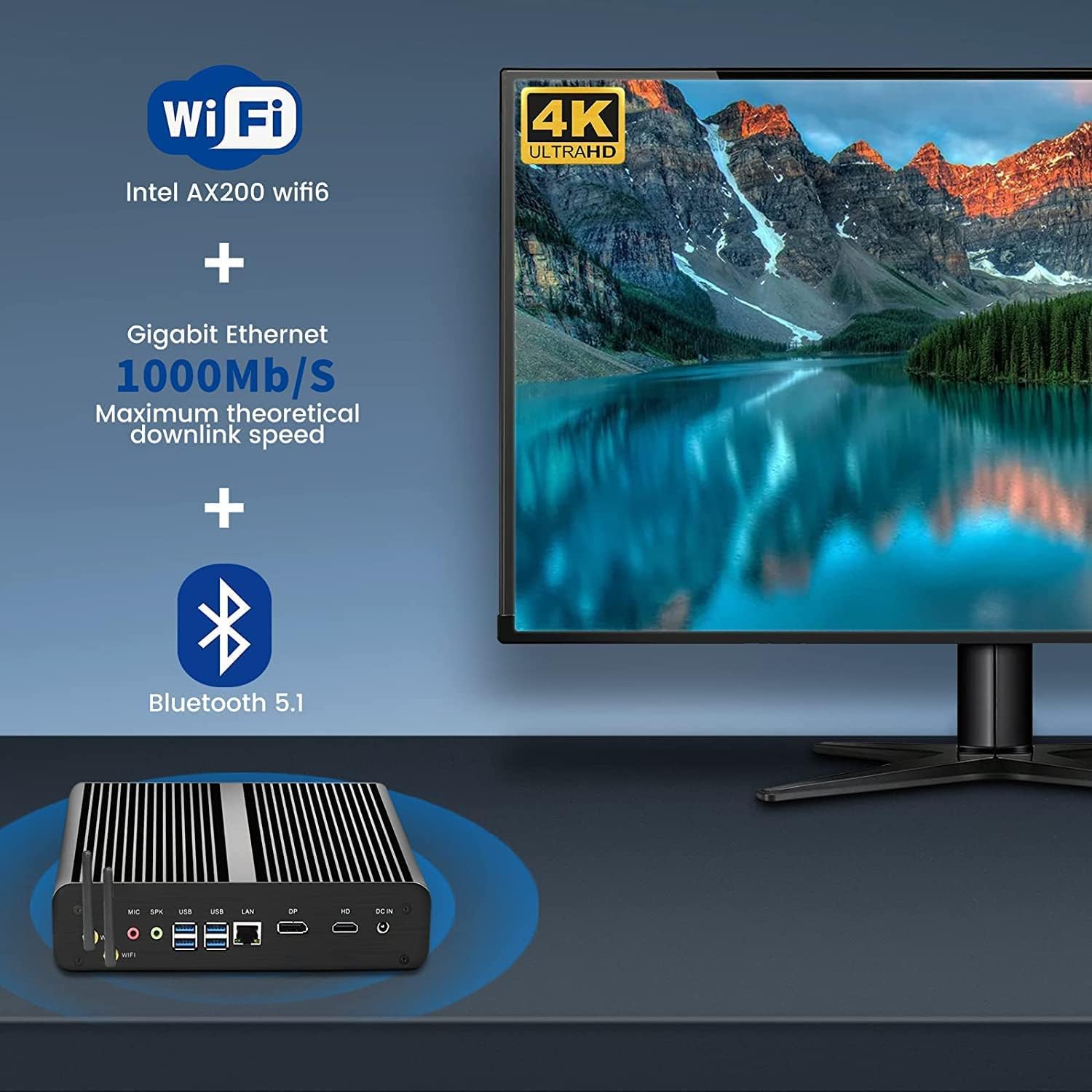 第12世代 Alder Lake搭載ファンレスミニPC In - Intel Cpu Core I7 のレビューと価格