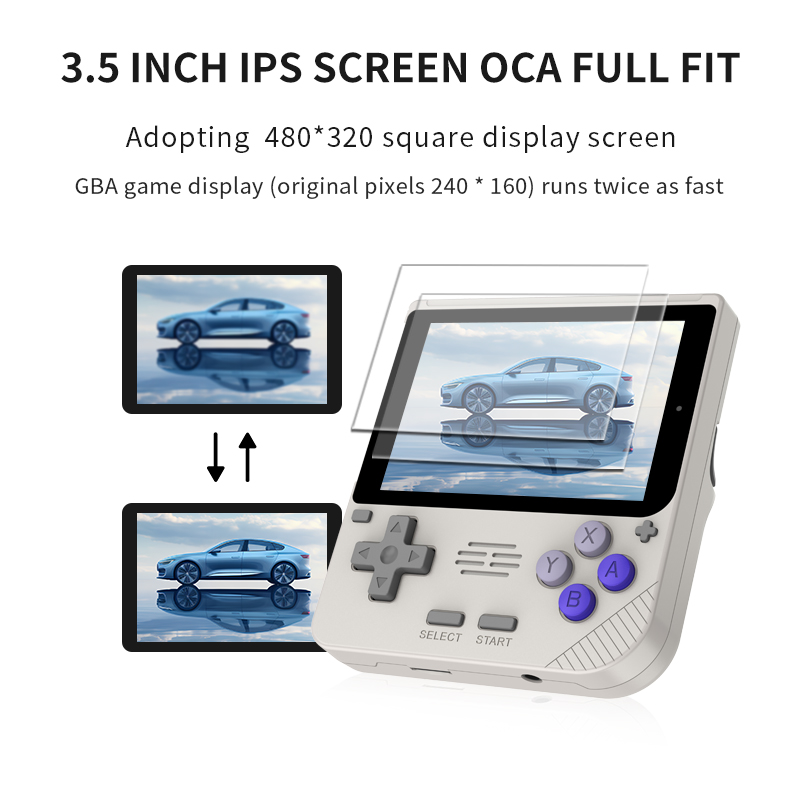 POWKIDDY V10 3.5 インチ IPS Oca H - Retro Gaming Gameboy のレビューと価格