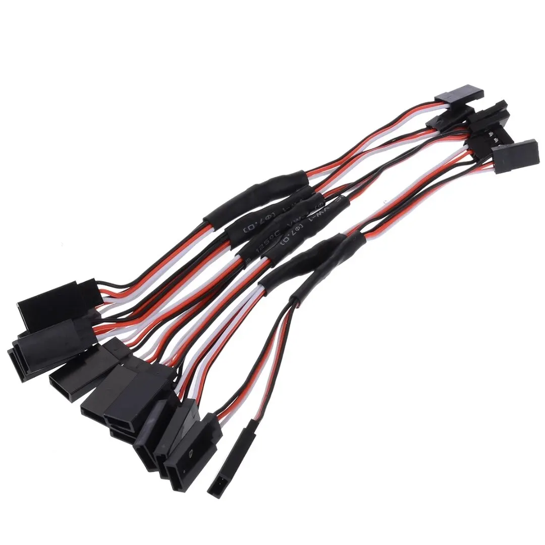 サーボモーター用延長ケーブル,5本,100/150/200/ - Controller Extension Cord のレビューと価格