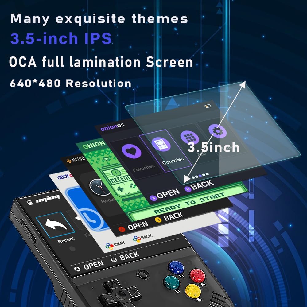MIYOO ミニプラスポータブルレトロハンドヘルドゲームコン - Retro Gaming Table のレビューと価格