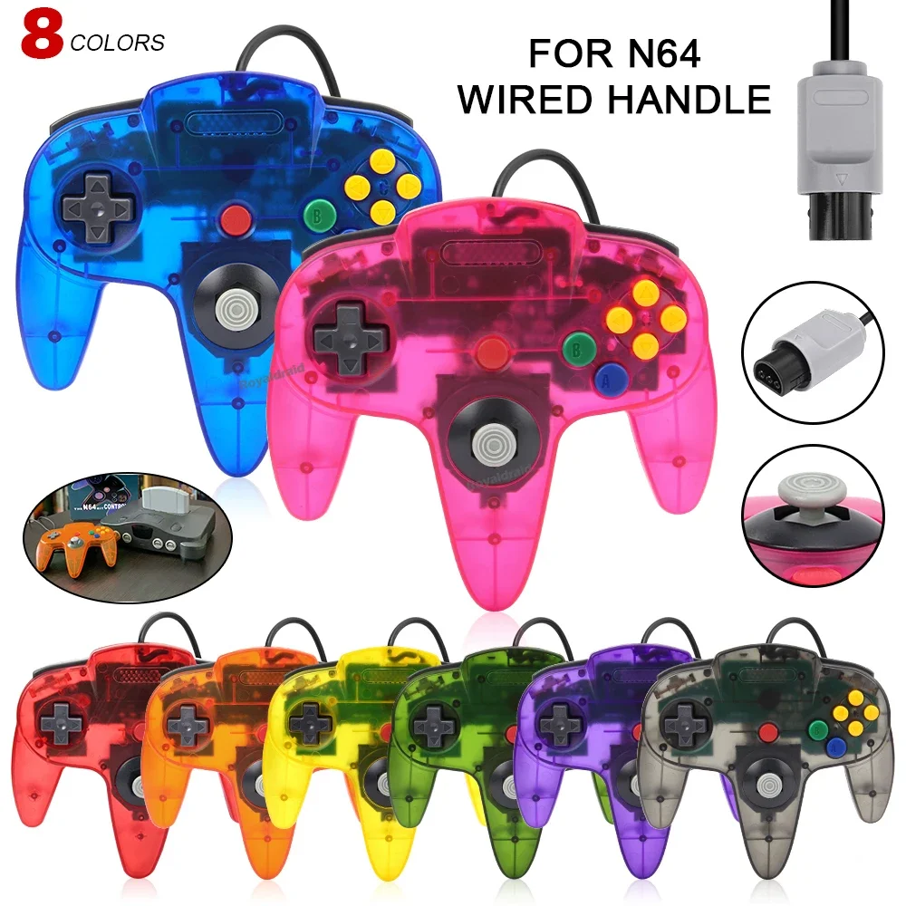 N64用 新型 有線ゲームパッド、N64用クラシックジョイス - Retro Gaming Table のレビューと価格