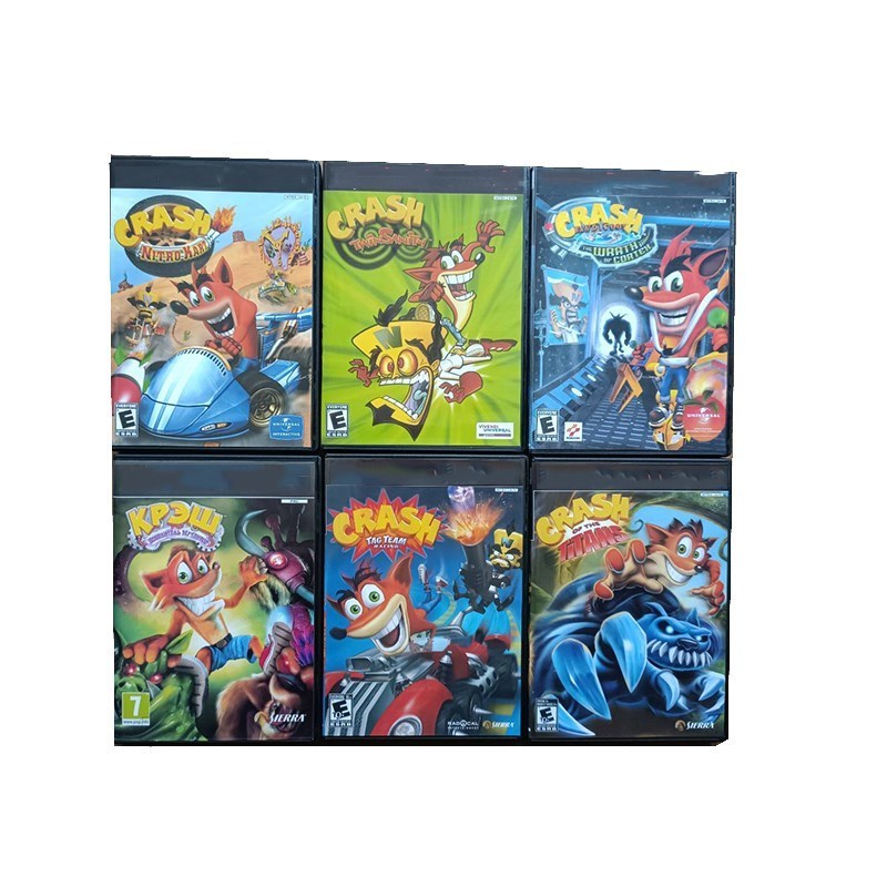 PS2コピー ゲームディスク クラッシュ・バンディクー シリ - Retro Gaming Consoles のレビューと価格